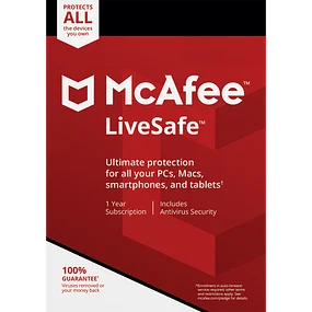 McAfee Antivirus 10-User 1Yr