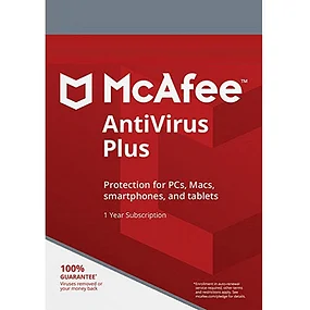 McAfee Antivirus Plus 10-Devices-Unlimited / 1-Year